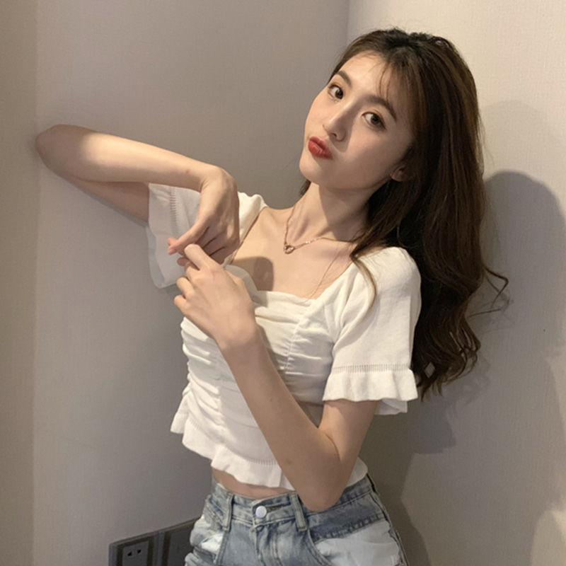 Knitted Fashion Blouse Woman R - огляд і ціна Summer Clothing For Teens