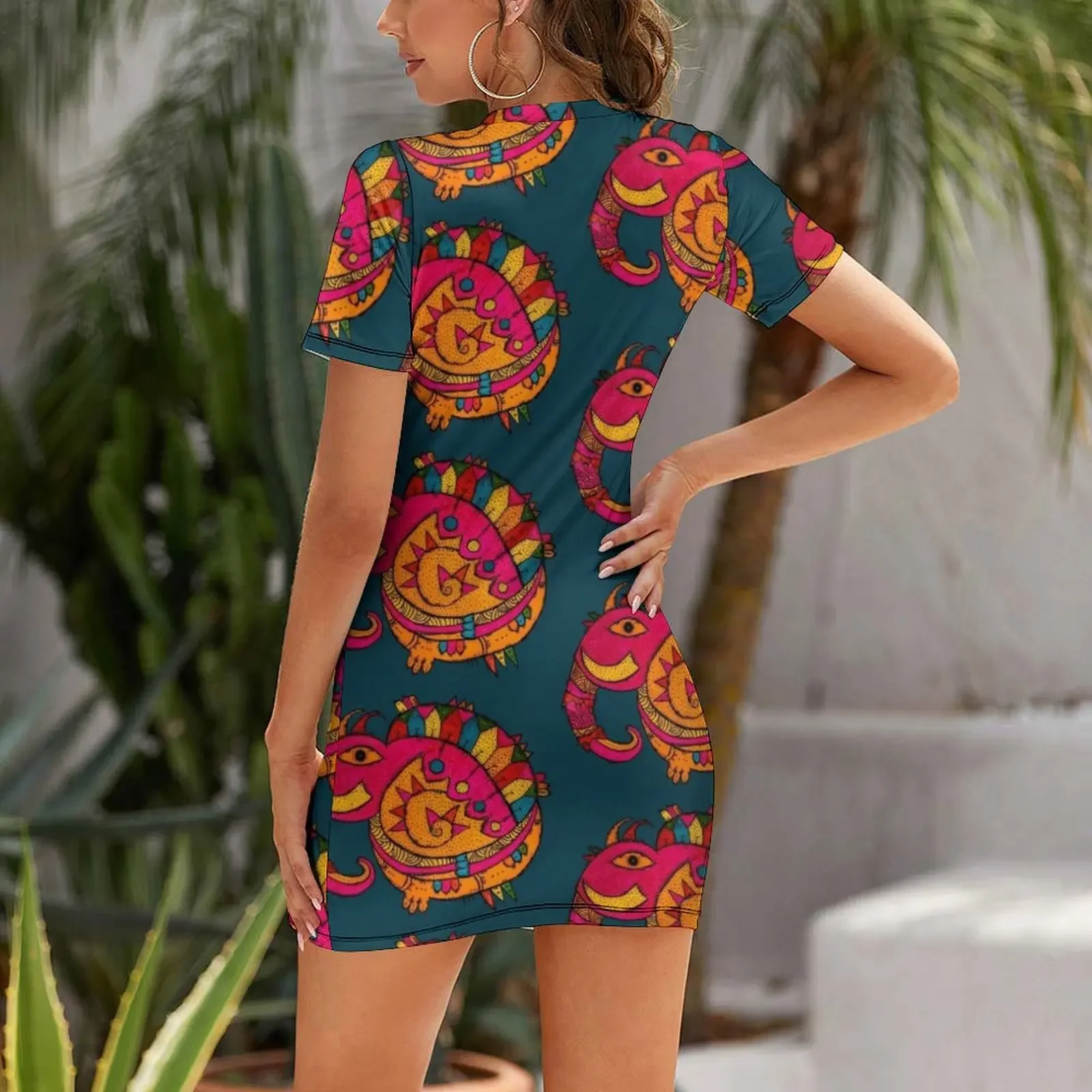 Elephant in beautiful India by - огляд і ціна Summer Clothing India
