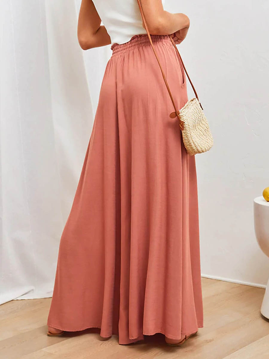Women High Waist Wide Leg Pant - огляд і ціна Palazzo Pant Wide