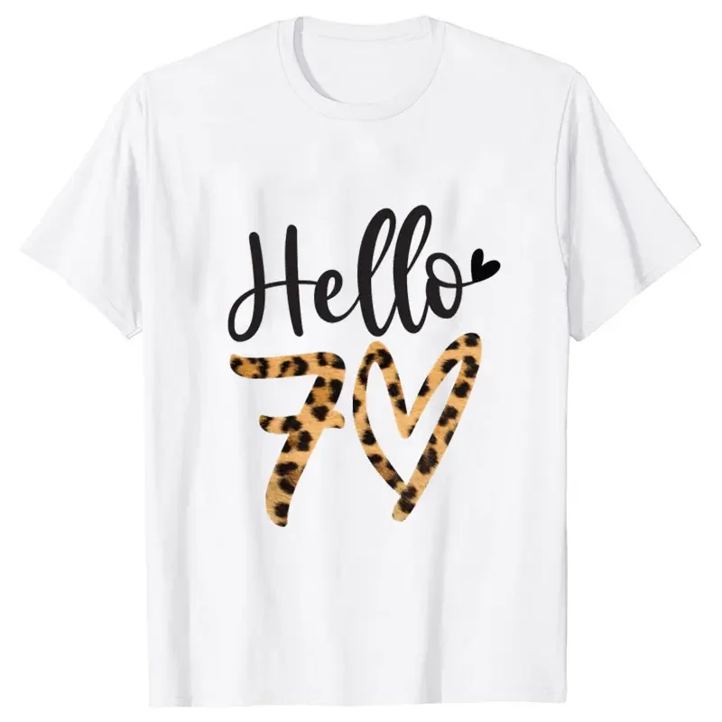Hello 70 Tops Leopard Graphic  - огляд і ціна Summer Loving Clothing