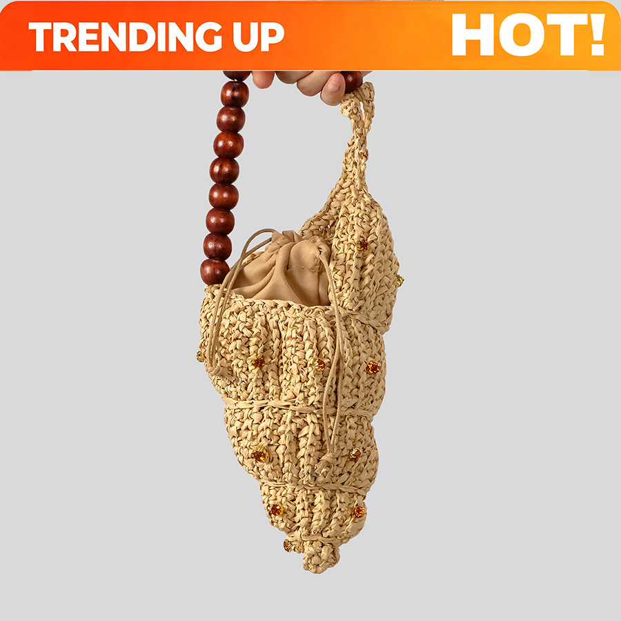 Creative Diamonds Conch Design - огляд і ціна Beach Bag Straw